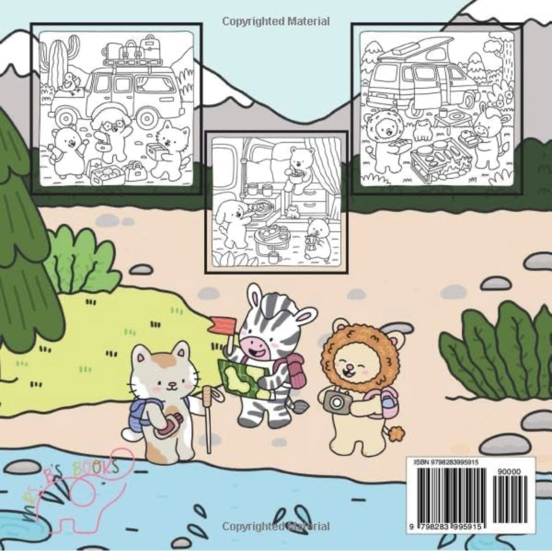 Color Me Cozy: Tiny Critters Big Adventures