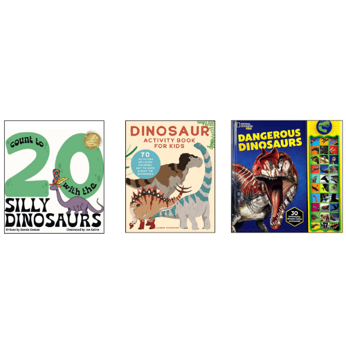 Dinosaur Books to Celebrate “Jurassic Park”.