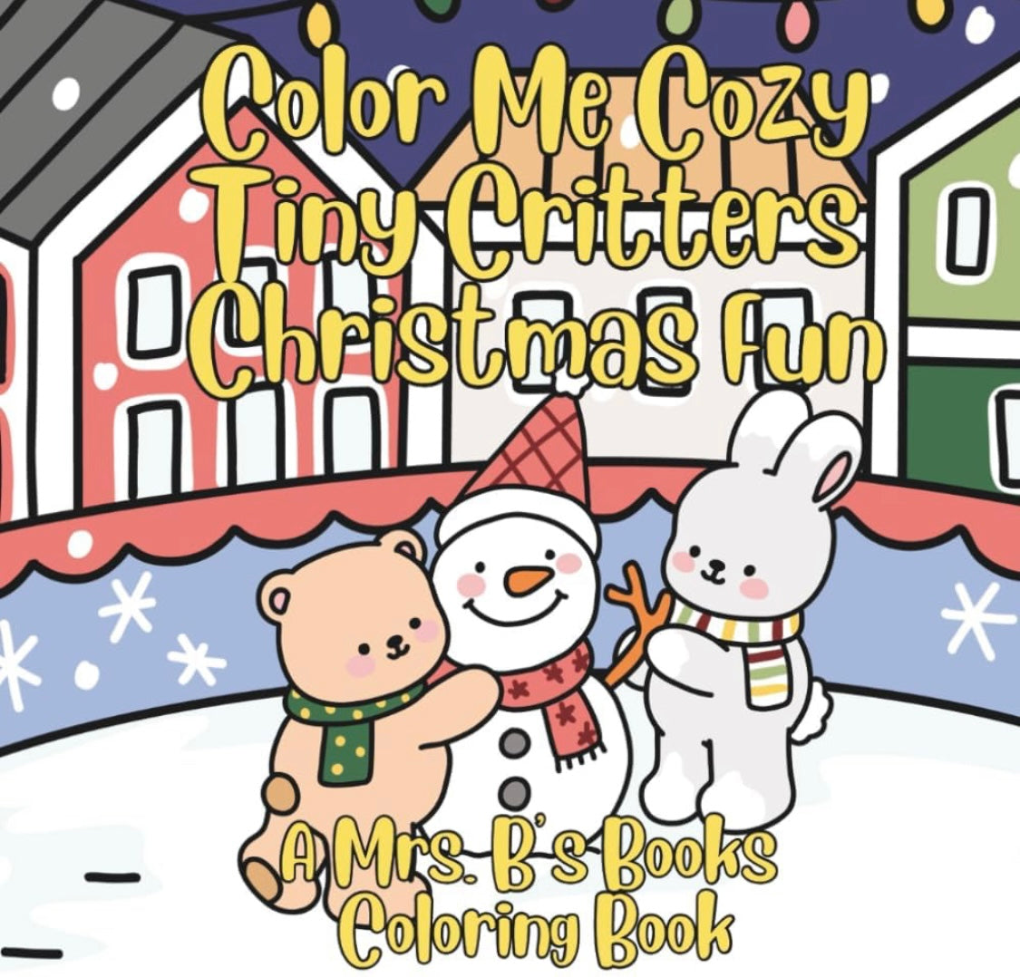 Color Me Cozy Tiny Critters Christmas Fun