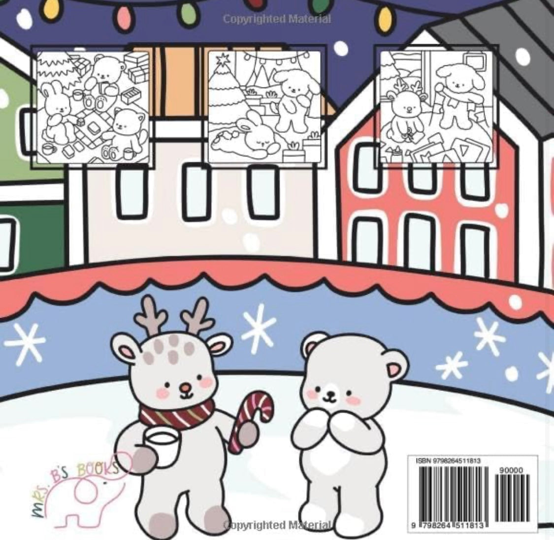 Color Me Cozy Tiny Critters Christmas Fun