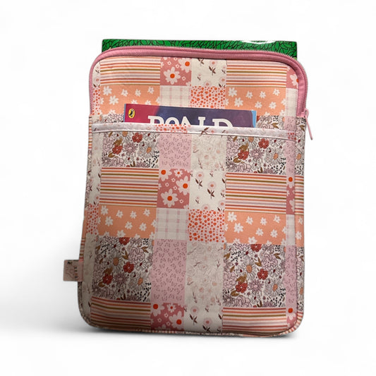 Book Sleeves/Ipad holders-quilted floral patter