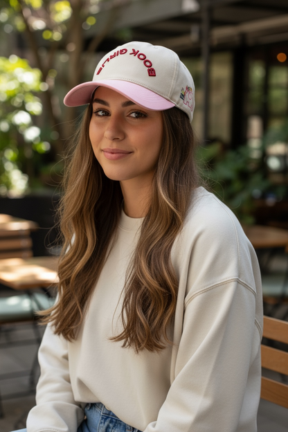 Book Girlie Hat pink